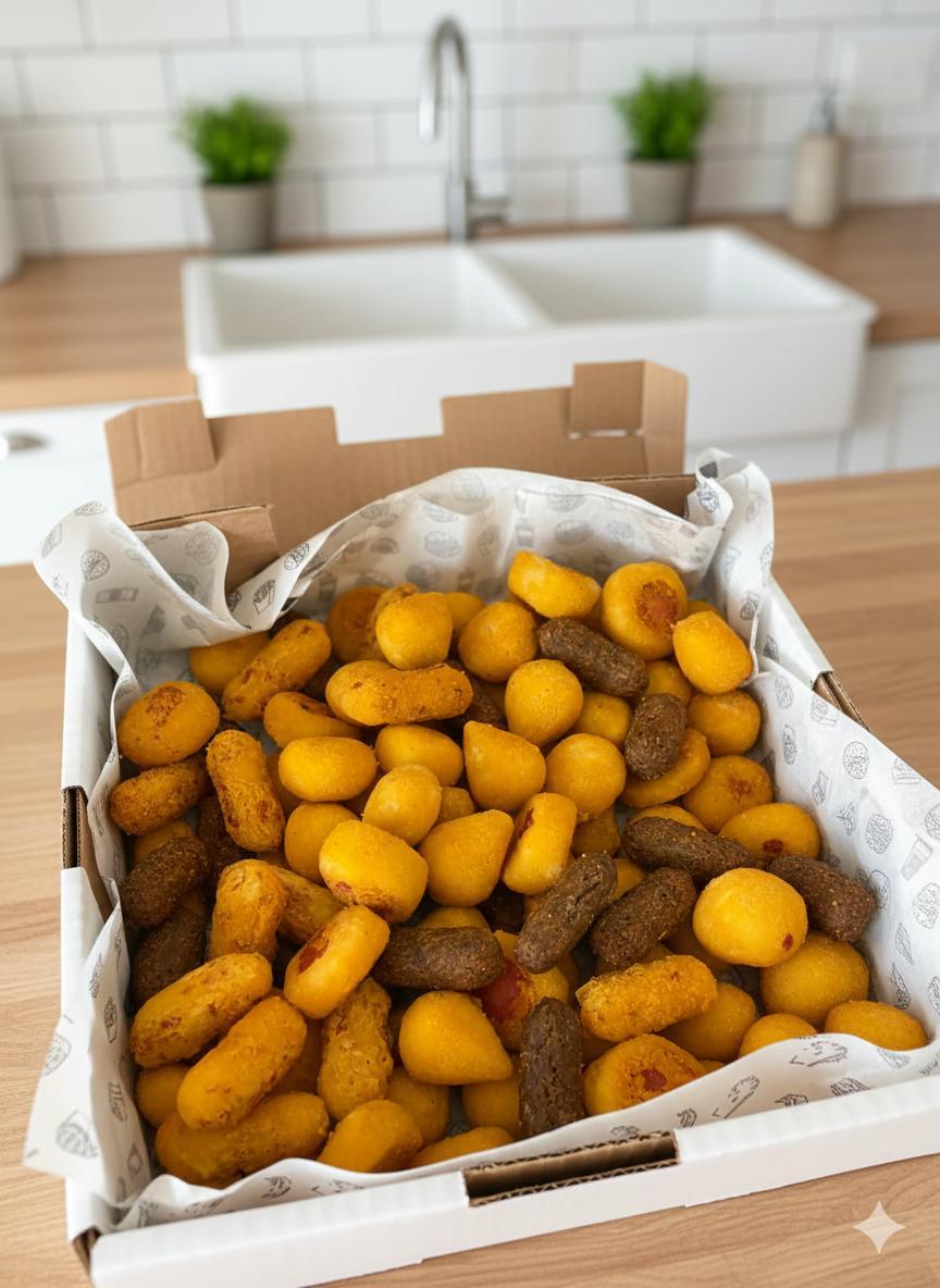 Monte seu Box Hokkaido 50 Salgados Misto ou Escolha